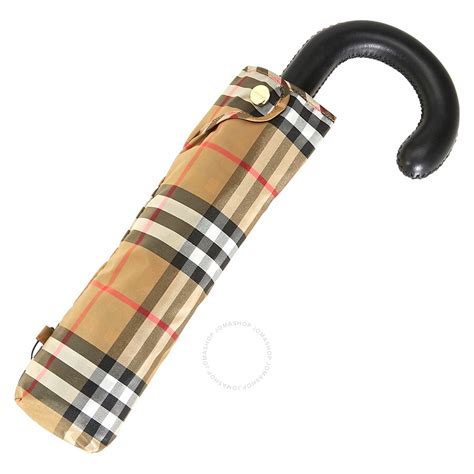 burberry umbrella fake|burberry vintage check folding umbrella.